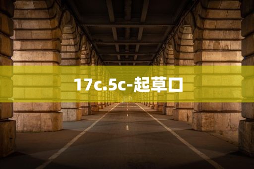17c.5c-起草口