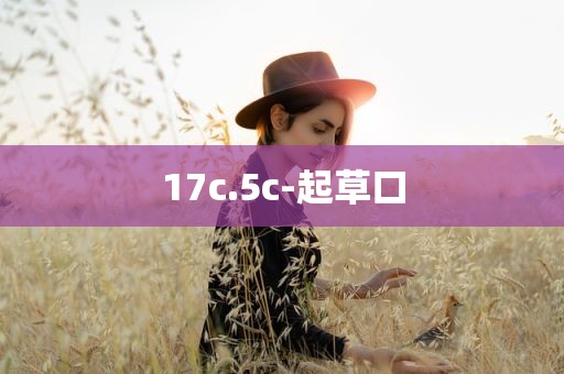 17c.5c-起草口