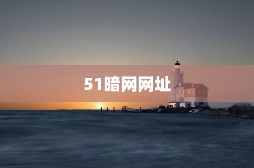 51暗网网址