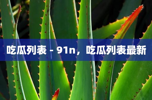 吃瓜列表 - 91n，吃瓜列表最新