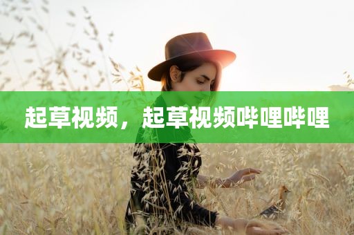 起草视频，起草视频哔哩哔哩