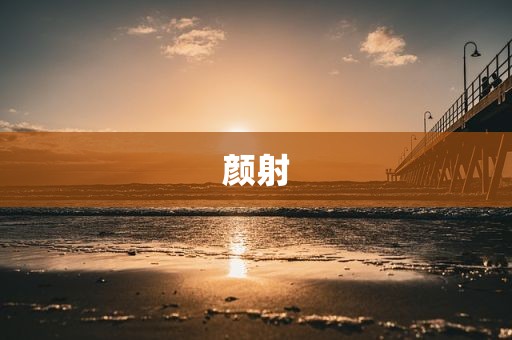 颜射