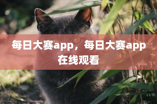 每日大赛app，每日大赛app在线观看
