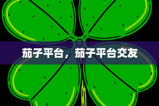 茄子平台，茄子平台交友