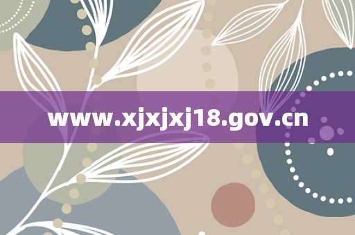www.xjxjxj18.gov.cn