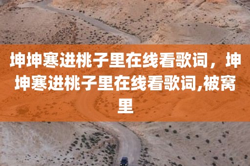 坤坤寒进桃子里在线看歌词，坤坤寒进桃子里在线看歌词,被窝里