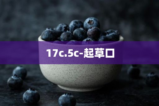 17c.5c-起草口