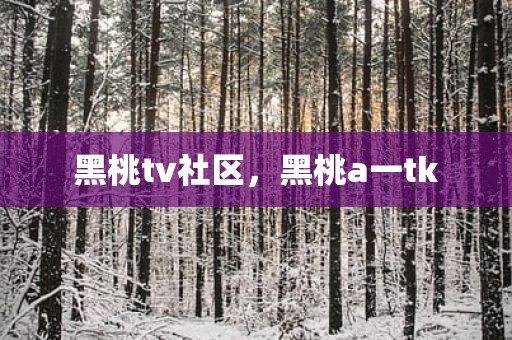 黑桃tv社区，黑桃a一tk