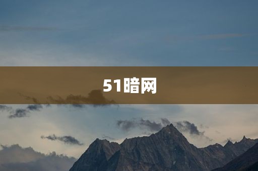 51暗网