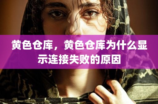 黄色仓库，黄色仓库为什么显示连接失败的原因