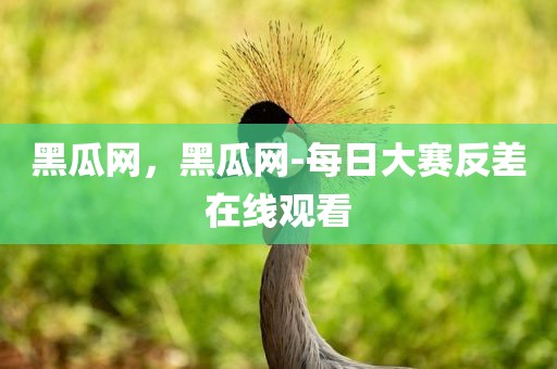 黑瓜网，黑瓜网-每日大赛反差在线观看