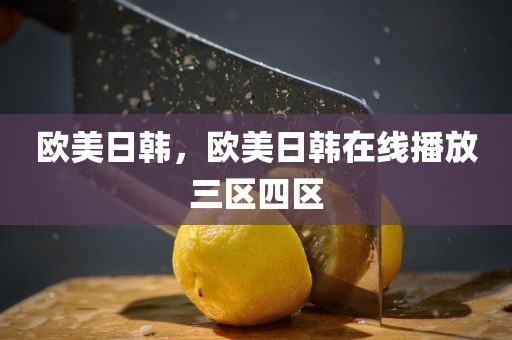 欧美日韩，欧美日韩在线播放三区四区