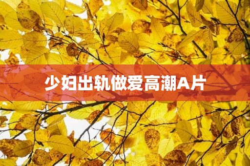少妇出轨做爱高潮A片