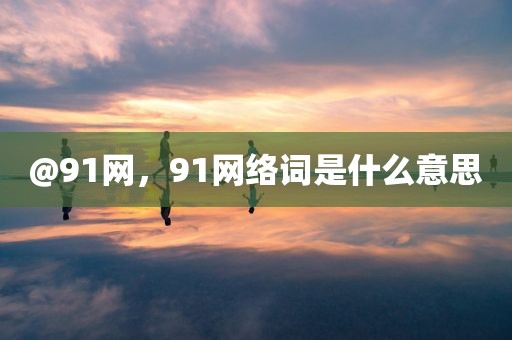 @91网，91网络词是什么意思