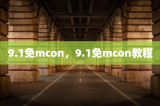 9.1免mcon，9.1免mcon教程
