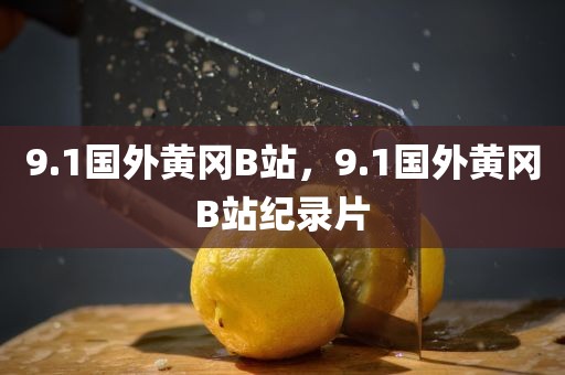 9.1国外黄冈B站，9.1国外黄冈B站纪录片