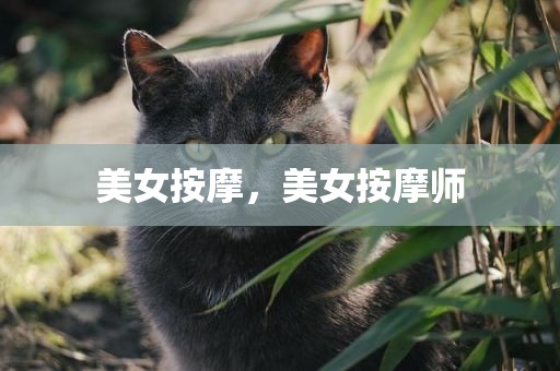 美女按摩，美女按摩师