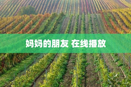妈妈的朋友 在线播放