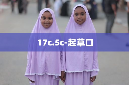 17c.5c-起草口