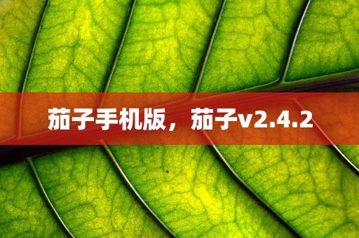 茄子手机版，茄子v2.4.2