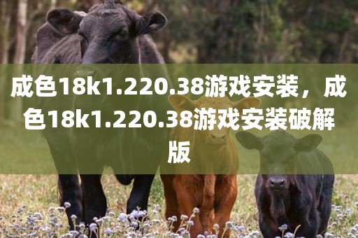成色18k1.220.38游戏安装，成色18k1.220.38游戏安装破解版