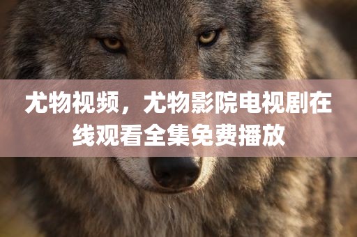 尤物视频，尤物影院电视剧在线观看全集免费播放