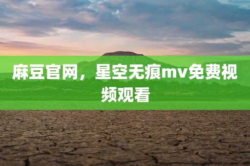 麻豆官网，星空无痕mv免费视频观看