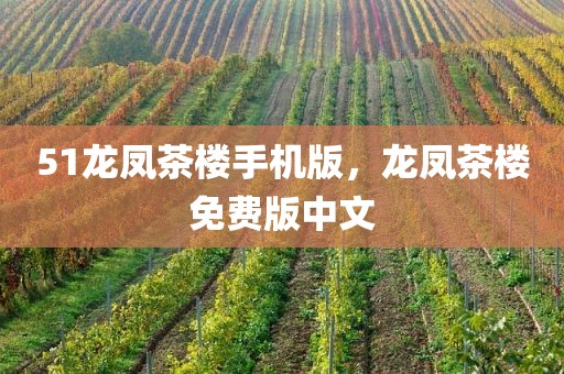 51龙凤茶楼手机版，龙凤茶楼免费版中文
