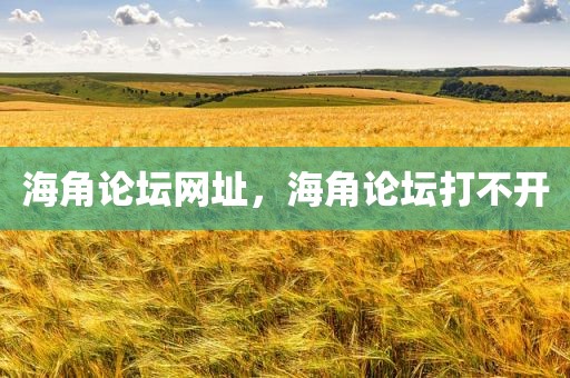海角论坛网址，海角论坛打不开