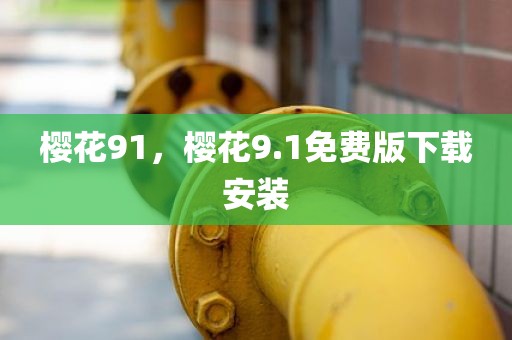 樱花91，樱花9.1免费版下载安装