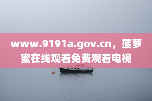 www.9191a.gov.cn，菠萝蜜在线观看免费观看电视