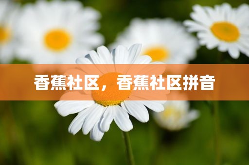 香蕉社区，香蕉社区拼音