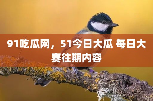 91吃瓜网，51今日大瓜 每日大赛往期内容