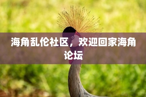 海角乱伦社区，欢迎回家海角论坛