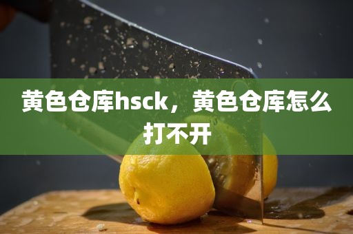 黄色仓库hsck，黄色仓库怎么打不开