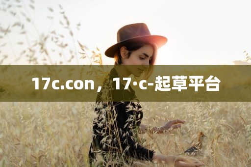 17c.con，17·c-起草平台