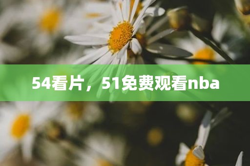 54看片，51免费观看nba