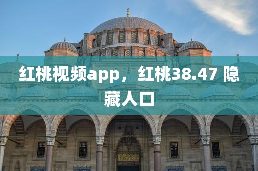 红桃视频app，红桃38.47 隐藏人口
