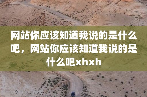 网站你应该知道我说的是什么吧，网站你应该知道我说的是什么吧xhxh