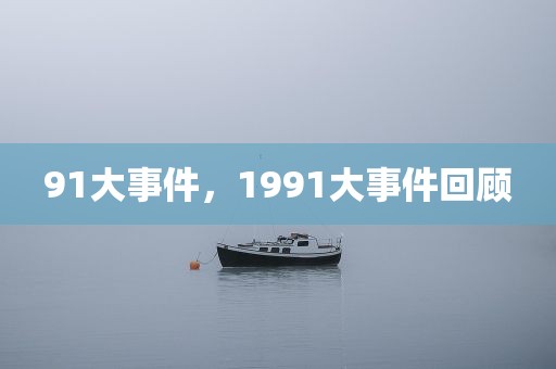 91大事件，1991大事件回顾