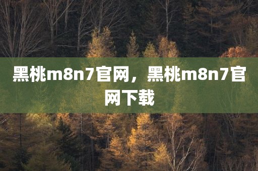 黑桃m8n7官网，黑桃m8n7官网下载