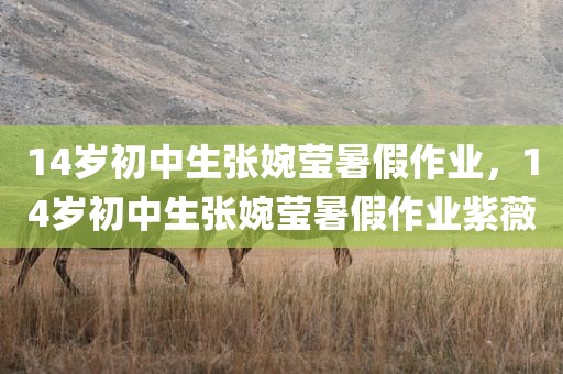 14岁初中生张婉莹暑假作业，14岁初中生张婉莹暑假作业紫薇