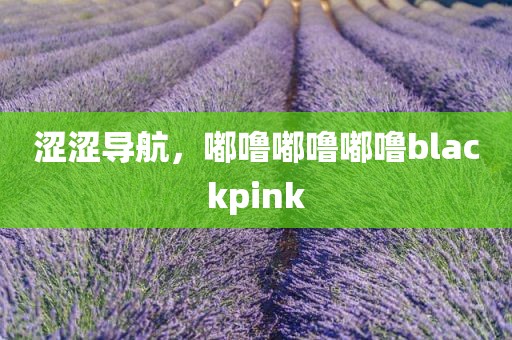 涩涩导航，嘟噜嘟噜嘟噜blackpink