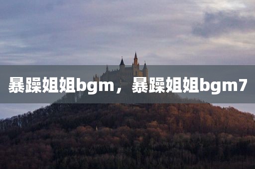 暴躁姐姐bgm，暴躁姐姐bgm7