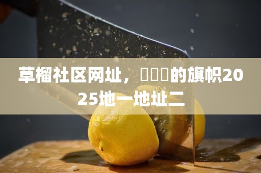 草榴社区网址，逹葢薾的旗帜2025地一地址二