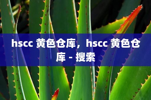 hscc 黄色仓库，hscc 黄色仓库 - 搜索