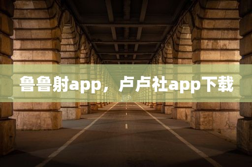 鲁鲁射app，卢卢社app下载