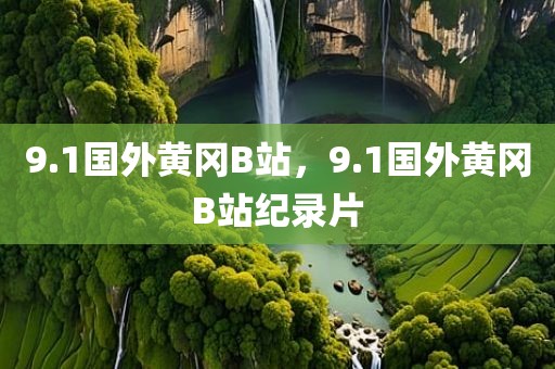 9.1国外黄冈B站，9.1国外黄冈B站纪录片