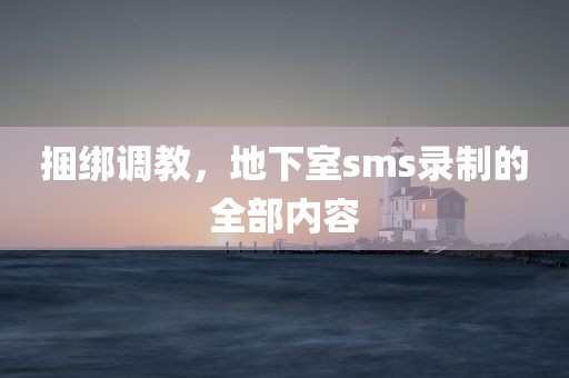 捆绑调教，地下室sms录制的全部内容