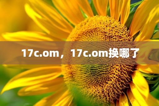 17c.om，17c.om换哪了